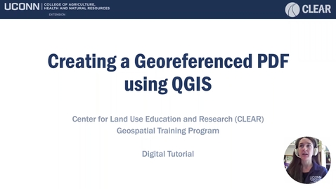 Thumbnail for entry Creating a Georeferenced PDF with QGIS