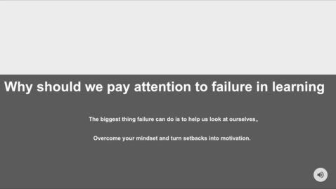 Thumbnail for draft of video essay