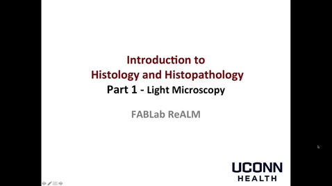 Thumbnail for Introduction to Histology and Histopathology - Part 1