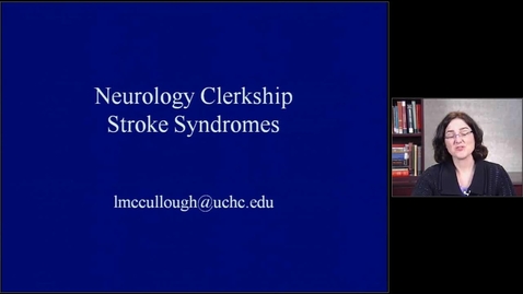 Thumbnail for Cerebrovascular Disorders