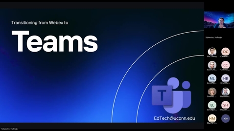 Thumbnail for Transition from Webex to Microsoft Teams Webinar Recording - 6.3.26