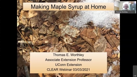Thumbnail for Making Maple Syrup in Your Back Yard