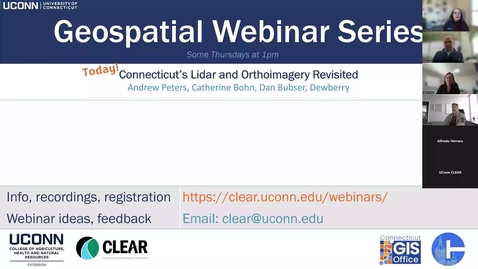 Thumbnail for Connecticut's Lidar and Orthoimagery Revisited
