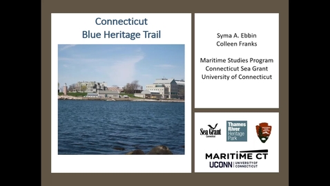 Thumbnail for entry Blue Heritage Trail Webinar