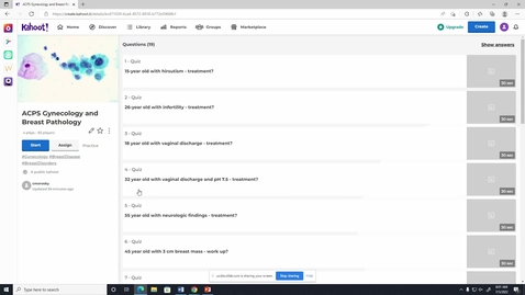 Thumbnail for ACPS '22: Gynecology/Breast (Morosky)