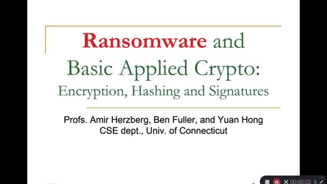 Thumbnail for Lab 3 Overview: What is cryptography