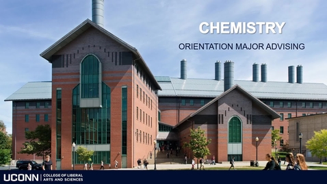 Thumbnail for Chemistry Orientation Advising Presentation