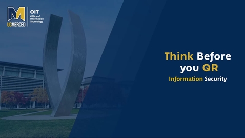 Thumbnail for Think before you QR