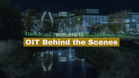 Thumbnail for Welcome Behind the Scenes