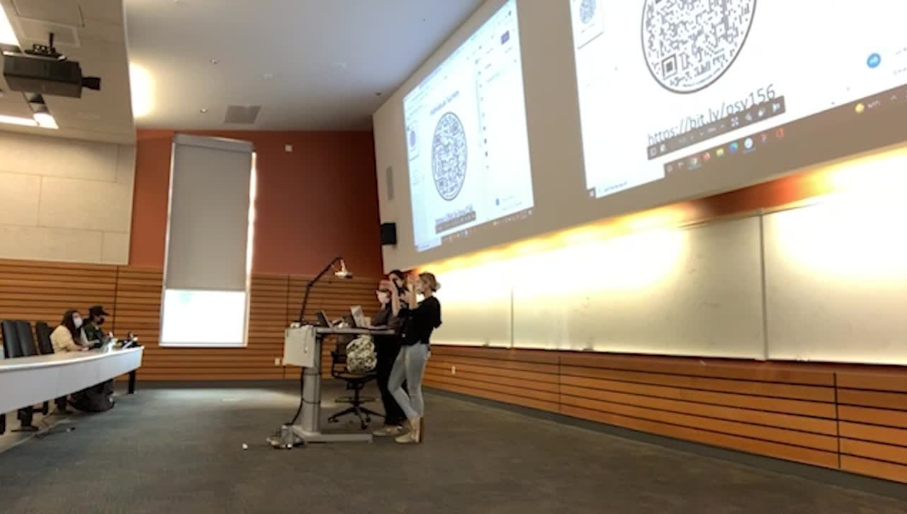 SATAL Interns Collecting Mid-Semester Feedback