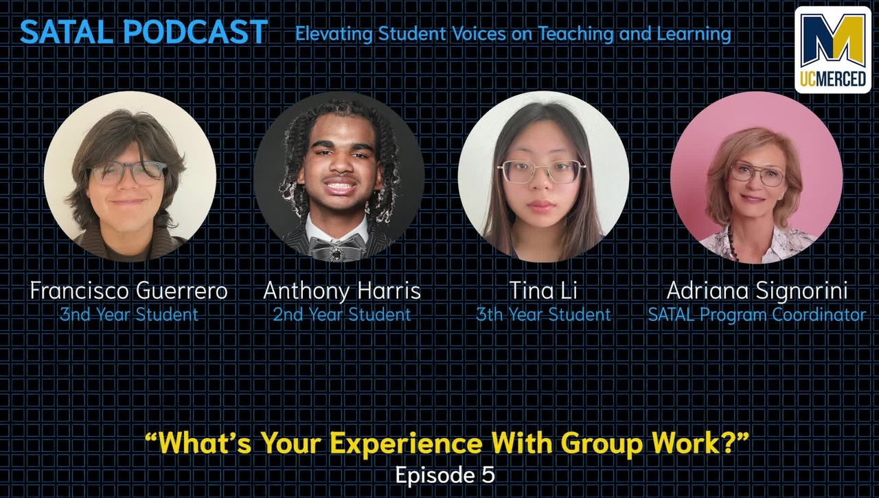 SATAL Podcast Episode 05 - What is your experience with group work? 