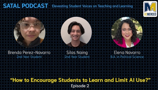SATAL Podcast Episode 02 - How to Encourage Students to Learn and Limit the Use of AI
