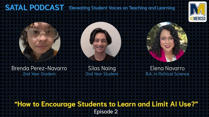 SATAL Podcast Episode 02 - How to Encourage Students to Learn and Limit the Use of AI