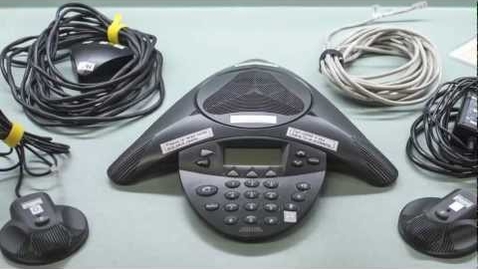 Thumbnail for &quot;Teleconference Units&quot; - Media Services Equipment Training