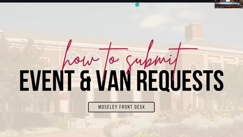Thumbnail for How to Submit Event Requests via Phoenix Connect: Session 1