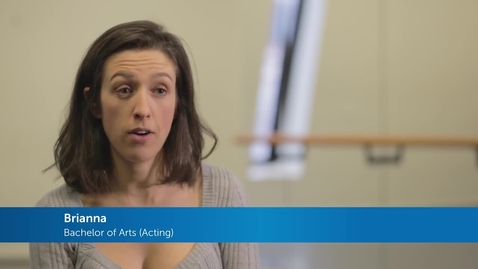 Thumbnail for International student testimonial - Performing Arts at FedUni