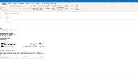 Thumbnail for 09 Attaching to an email