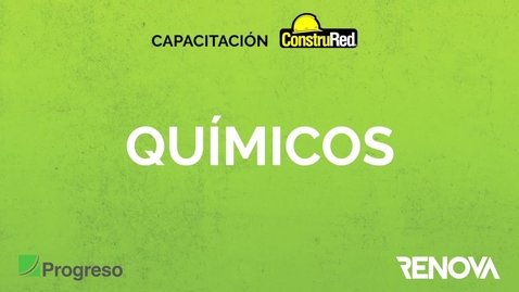 Miniatura para la entrada Capacitacion ConstruRed Quimicos (1).mov