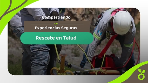 Miniatura para la entrada Experiencias Seguras - Rescate en talud