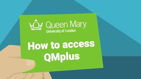 Thumbnail for How to access QMplus