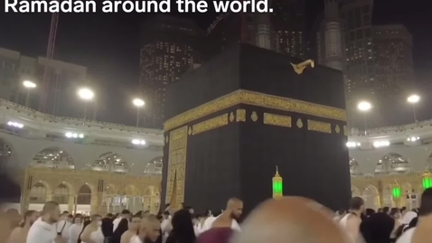 Thumbnail for entry Ramadan celebration around the world 