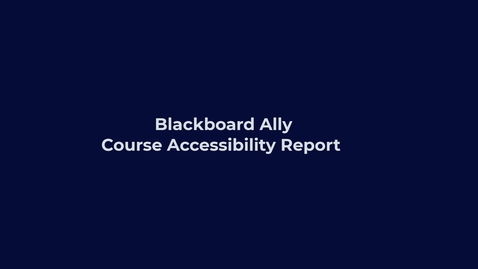 Thumbnail for entry how to access accessibility report - module level