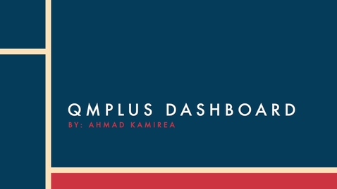 Thumbnail for QMplus Dashboard.mp4