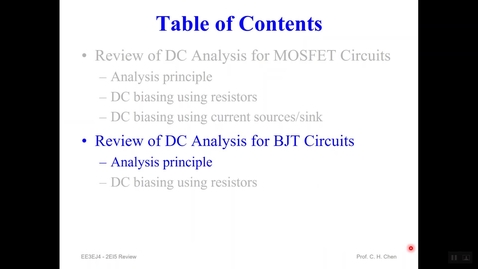 Thumbnail for V01_02_DC Analysis of BJT Circuits