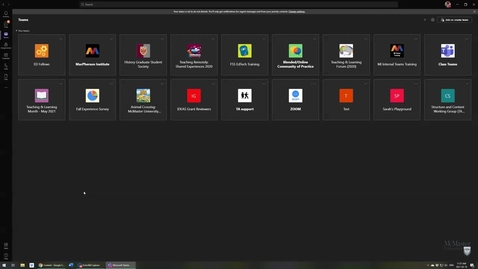 Thumbnail for Scheduling Meetings in MS Teams