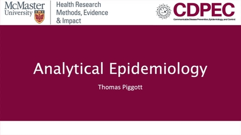 Thumbnail for entry Week 7. Lecture 8. Analytical Epidemiology