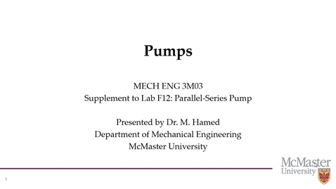 Thumbnail for entry Video Lecture_Lab F12-Parallel-Series Pump