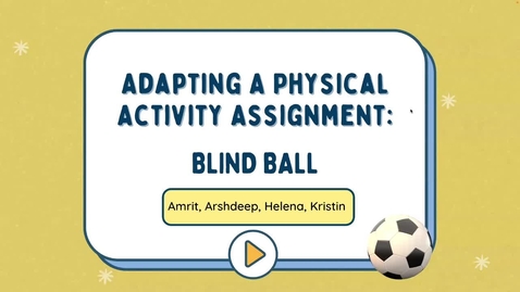 Thumbnail for Group 23 - Blind Ball