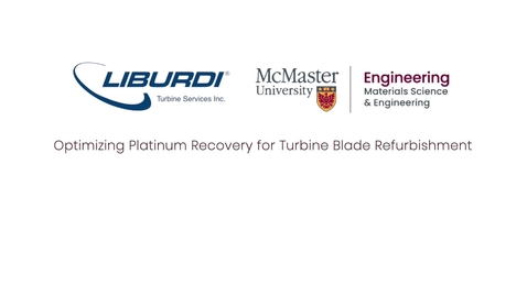 Thumbnail for Optimizing Platinum Recovery for Turbine Blade Refurbishment - Materials Science &amp; Engineering.mp4