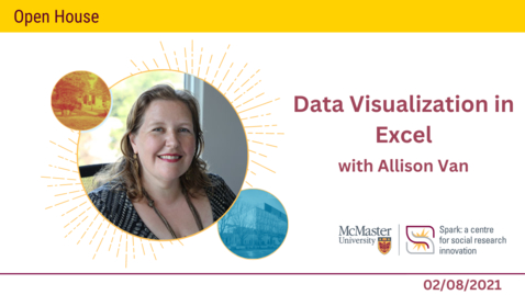 Thumbnail for Data Visualization in Excel with Allison Van – Open House