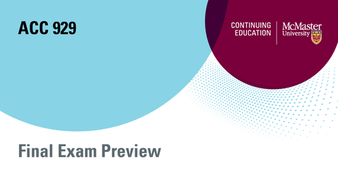 Thumbnail for Final Exam Preview, OSS, 2024