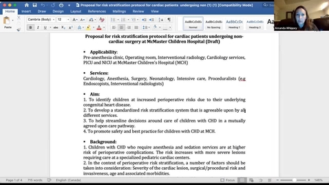 Thumbnail for entry October 27, 2021 Pediatric Rounds - Dr. Katherine Taylor