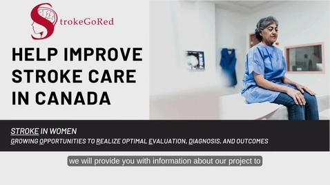 Thumbnail for StrokeGoRed Outpatient Cohort Study