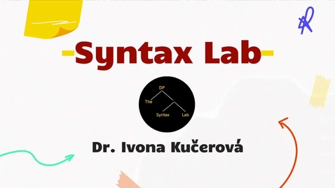Thumbnail for Welcome to the Syntax Lab at ARiEAL Research Centre