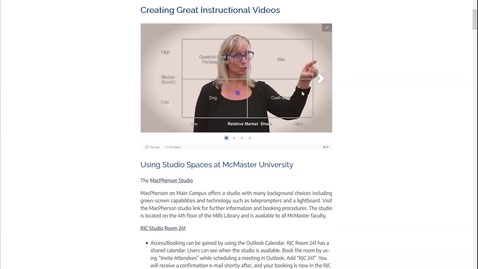Thumbnail for Video Recording and Editing - Course Design &amp; Development Workshop Series