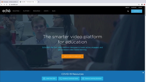 Thumbnail for Getting Started with Echo360