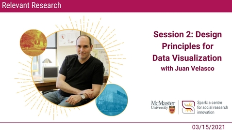 Thumbnail for entry Session 2: Design Principles for Data Visualization with Juan Velasco