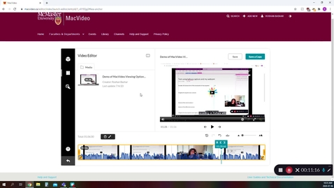 Thumbnail for Embedding a Quiz - MacVideo Video Editing and Quiz Editing