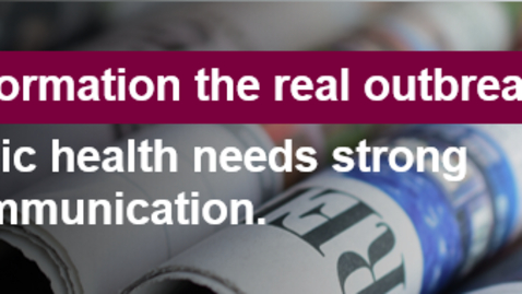 Thumbnail for Is Misinformation the Real Outbreak? Why Public Health Needs Strong Crisis Communication.