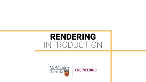 Thumbnail for Rendering in Inventor 101 - Introduction