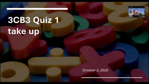 Thumbnail for Quiz one takeup