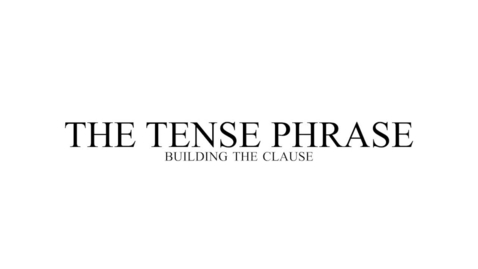 Thumbnail for entry The Tense Phrase