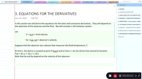 Thumbnail for entry 1-3. Equations for the Derivatives