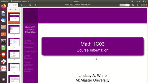 Thumbnail for Course Information