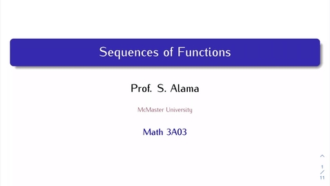 Thumbnail for entry Sequences of Functions, Part 3a