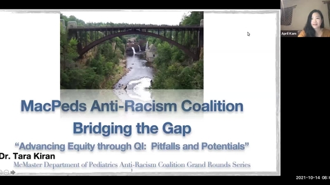 Thumbnail for entry Bridging The Gap: Advancing Equity Through QI | Pitfalls and Potentials | Oct. 2021